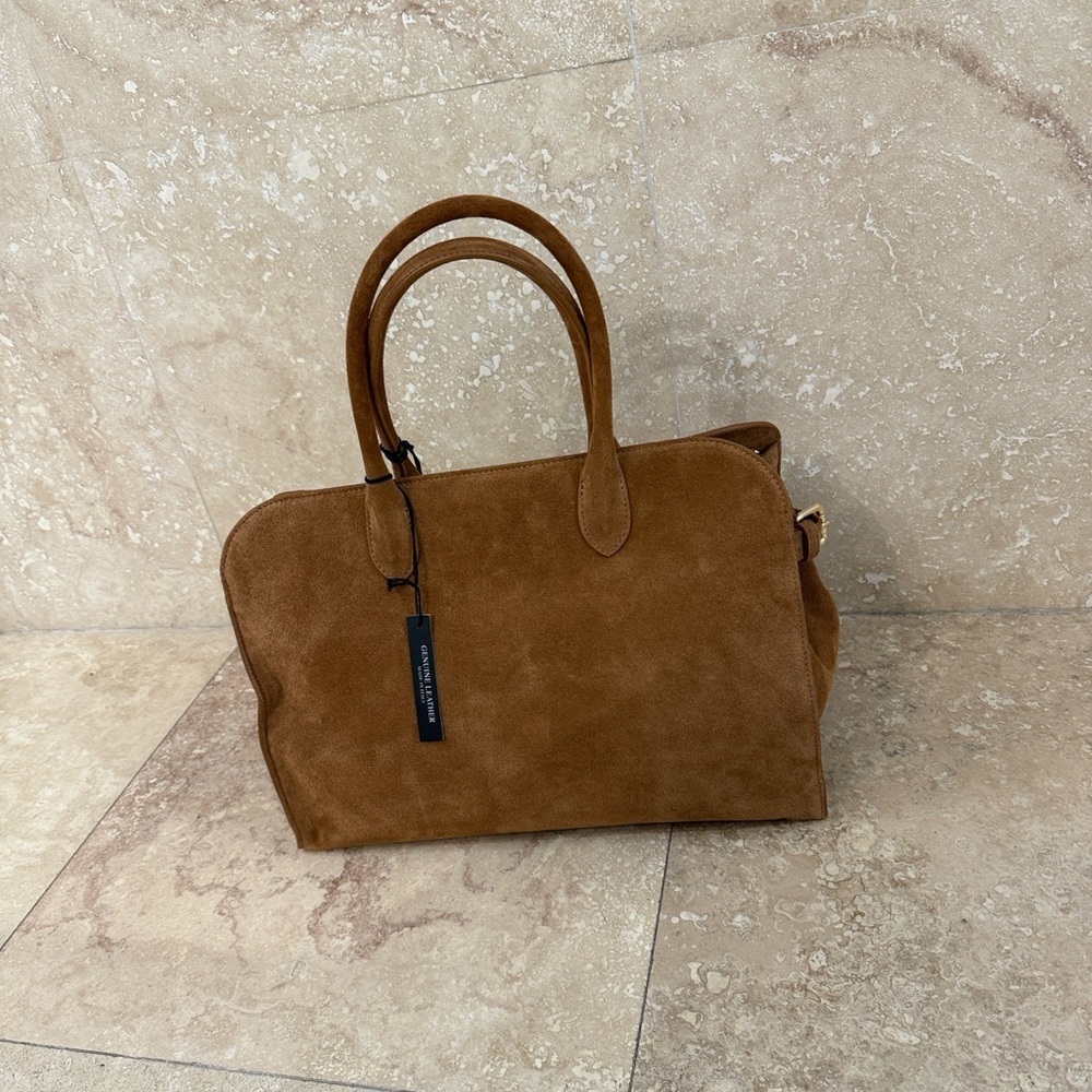Claudia Firenze TikTok Viral 
Suede Camel bag TjMaxx Marshalls - Picture 4 of 6